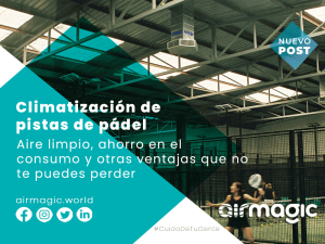 climatizacion de pistas de padel