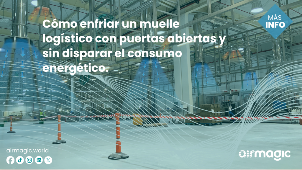 climatización de muelles abiertos