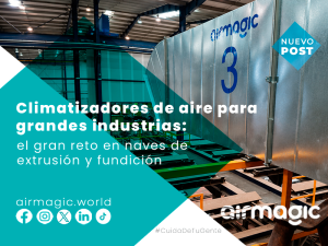 Climatizadores de aire para grandes industrias